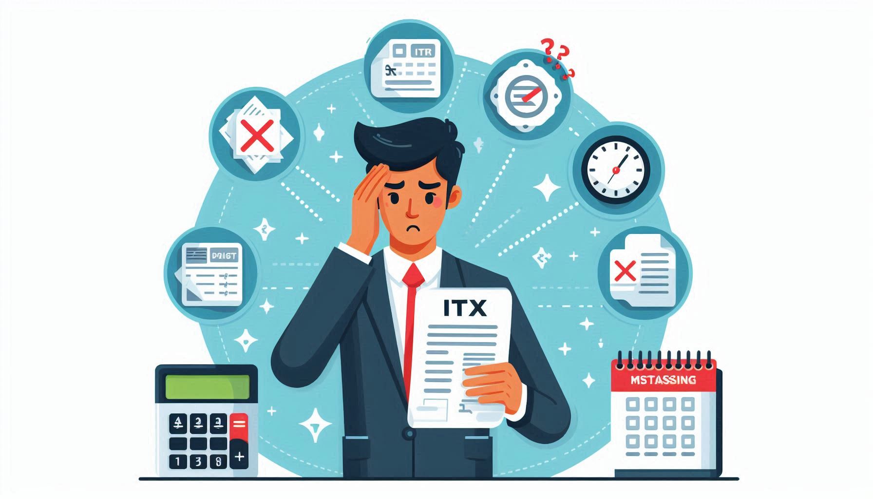 Avoid ITR Filing Mistakes Illustration